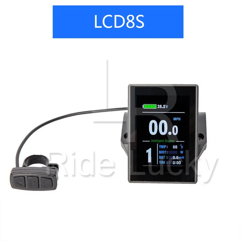 Горячая Распродажа дисплей KT LCD8s Kunteng 36 В 48 панель управления для электрического