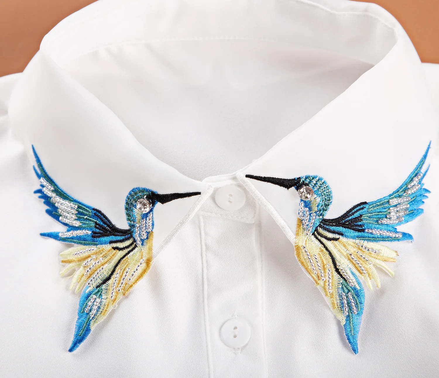Hummingbird aesthetic animation embroidery Detachable Collar Lapel Blouse Girls Dress women's Versatile False Collar Neckwear
Hummingbird aesthetic animation embroidery Detachable Collar Lapel Blouse Girls Dress women's Versatile False Collar Neckwear