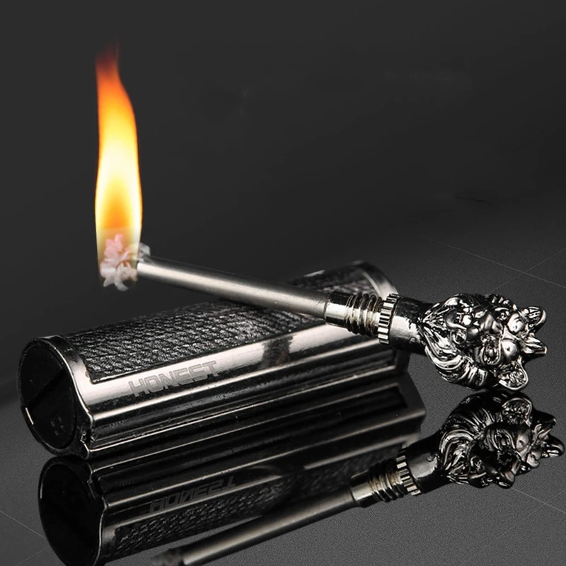 VIP Metal Waterproof Permanent Match Lighter Keychain Flint Fire Starter Free Fire Kerosene Oil Gasoline Outdoor Survival Tool
VIP Metal Waterproof Permanent Match Lighter Keychain Flint Fire Starter Free Fire Kerosene Oil Gasoline Outdoor Survival Tool