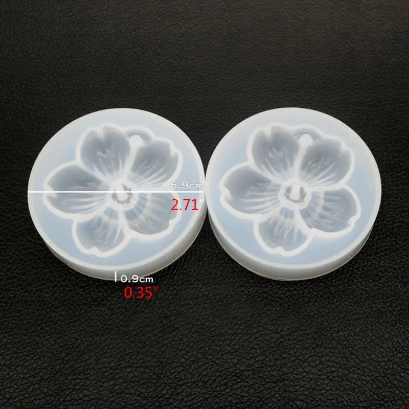 DIY Crystal Epoxy Cherry Blossoms Mold Handmade Mirror Pendant with Hole Silicone Mould
DIY Crystal Epoxy Cherry Blossoms Mold Handmade Mirror Pendant with Hole Silicone Mould