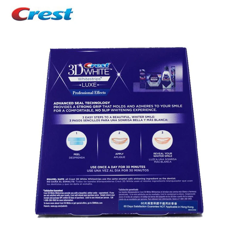 VIP 3D N White Whitestrips Teeth Whitening Kit Oral Hygiene Professional Effects Dental Care Products Original 40 Strips 20Pouch
VIP 3D N White Whitestrips Teeth Whitening Kit Oral Hygiene Professional Effects Dental Care Products Original 40 Strips 20Pouch