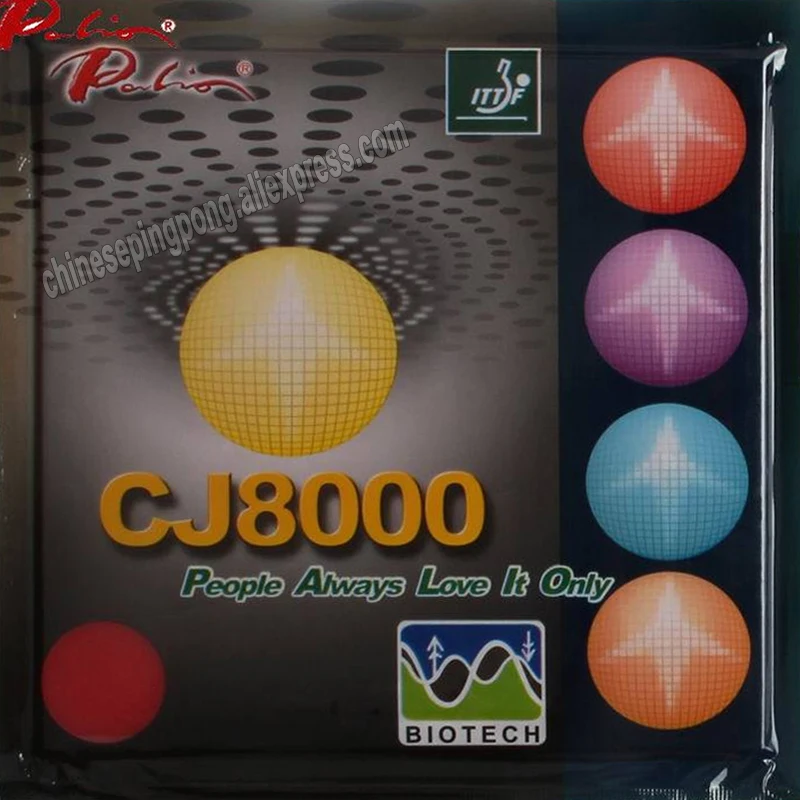 Ракетка для настольного тенниса palio CJ8000 40-42, резиновая технология BIOTECH, быстрая атака с петлей
Ракетка для настольного тенниса palio CJ8000 40-42, резиновая технология BIOTECH, быстрая атака с петлей