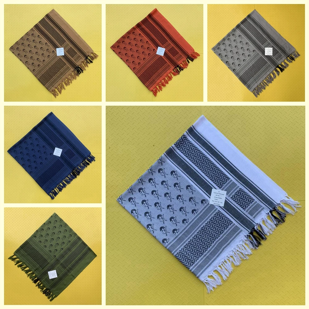 2021 New Tactical Shemagh Head Neck Scarf Military Arab Tactical Desert Scarf Wrap for Women and Men 43"x43"
2021 New Tactical Shemagh Head Neck Scarf Military Arab Tactical Desert Scarf Wrap for Women and Men 43"x43"