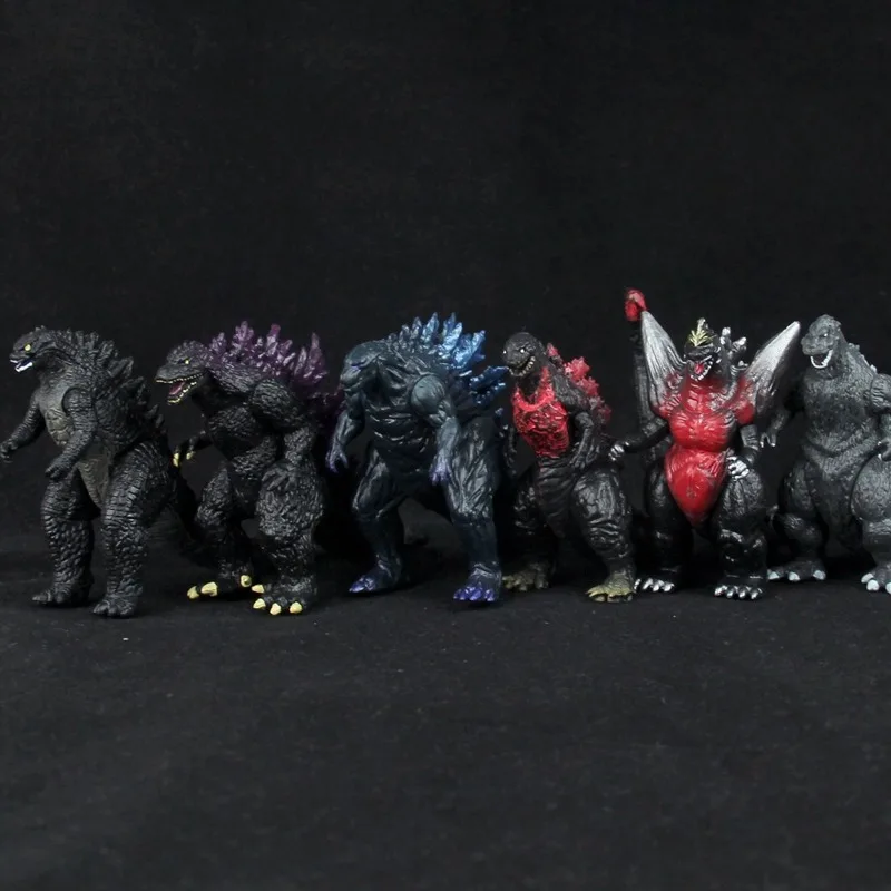 

Gojira Godzilla Monstre daction a Collectionner Modele en PVC jouet A Collectionner Cadeau pour enfant 6-10 Pieces/Ensemble Toys