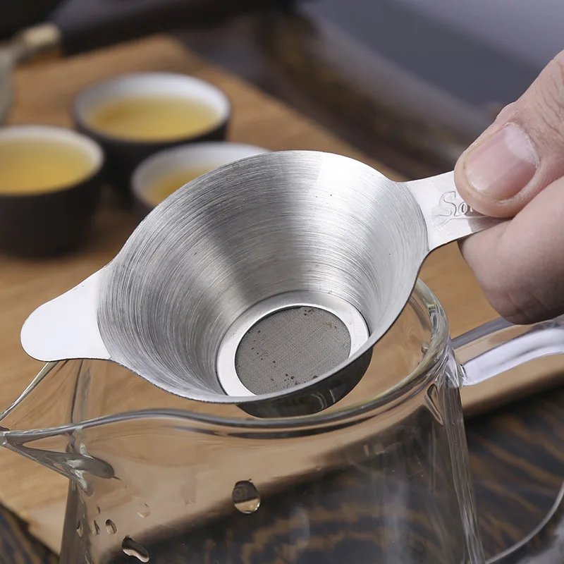 304 Stainless Steel Tea Leak Filter Infuser Leaf Spice Strainer Fine Mesh Funnel Duckbill Type Tea Set Accessories Kitchen Tools
304 Stainless Steel Tea Leak Filter Infuser Leaf Spice Strainer Fine Mesh Funnel Duckbill Type Tea Set Accessories Kitchen Tools