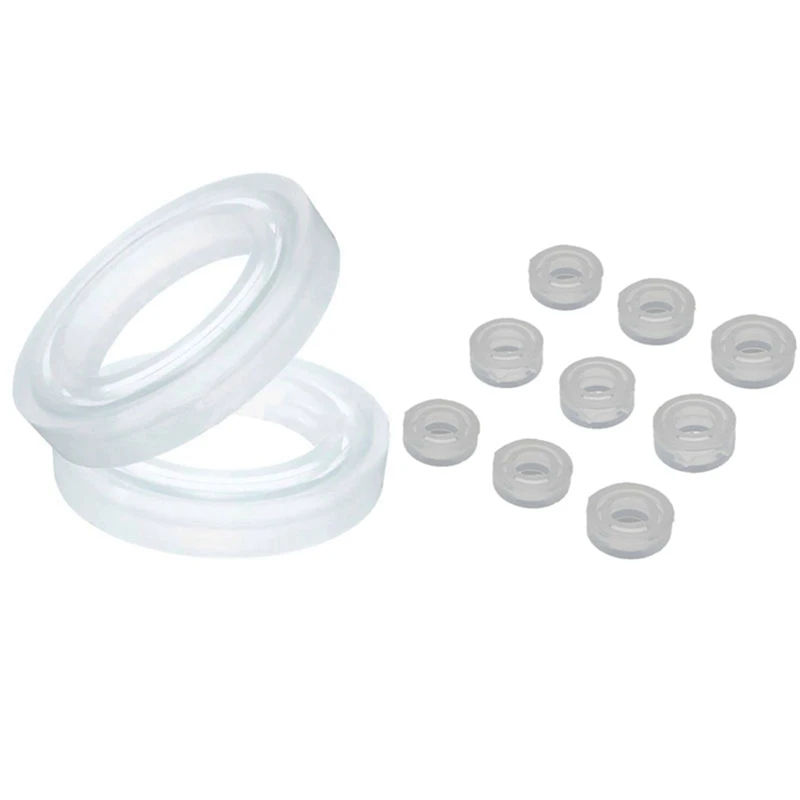 4Pcs Silicone Mold Round for Curve Bangle Bracelet Jewelry & 9 Pcs Silicone Ring Mold, Ring Pendant Casting Circle Mould
4Pcs Silicone Mold Round for Curve Bangle Bracelet Jewelry & 9 Pcs Silicone Ring Mold, Ring Pendant Casting Circle Mould