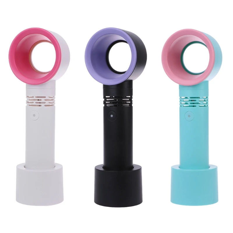 USB Rechargeable Portable Bladeless Fan Handheld Mini Cooler No Leaf Handy Fan
USB Rechargeable Portable Bladeless Fan Handheld Mini Cooler No Leaf Handy Fan