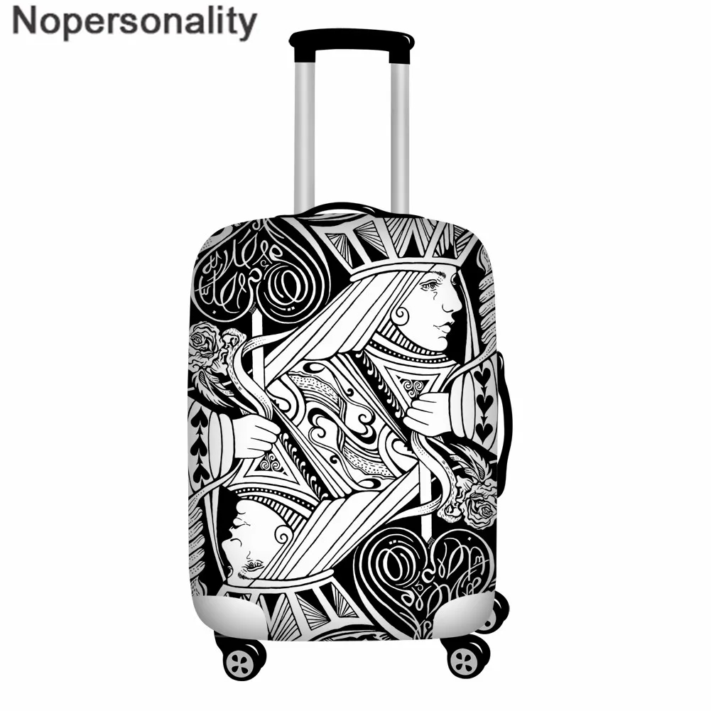 Nopersonality Unique Playing Cards Printing Colorful Luggage Covers Men's Travel Accessories Trolley Case Protection Covers
Nopersonality Unique Playing Cards Printing Colorful Luggage Covers Men's Travel Accessories Trolley Case Protection Covers