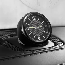 Car Interior Clock Luminous Watch, for BMW M, for Volkswagen R, for Mercedes-Benz AMG Car Quartz Clock Decoration