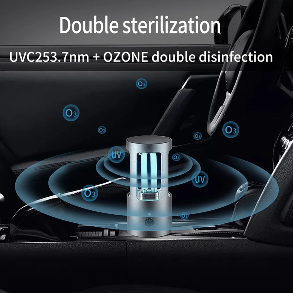 Ozone UV Sterilizer For Room Ultraviolet Germicidal Lamp Portable Disinfection UVC Light Sanitizer Household Sterilization Lamp
Ozone UV Sterilizer For Room Ultraviolet Germicidal Lamp Portable Disinfection UVC Light Sanitizer Household Sterilization Lamp