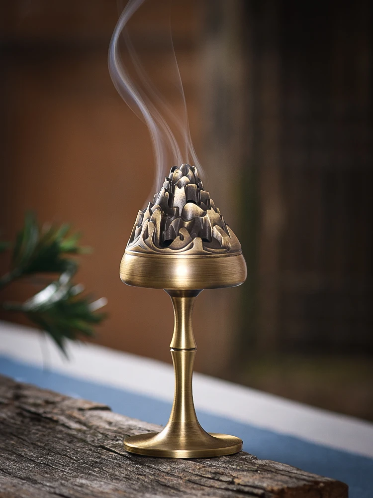 Aromatherapy Living Small Incense Burner Gold Modern Assuaging Incense Burner Budas Decorativos Figuras Home Decoration BD50IB
Aromatherapy Living Small Incense Burner Gold Modern Assuaging Incense Burner Budas Decorativos Figuras Home Decoration BD50IB