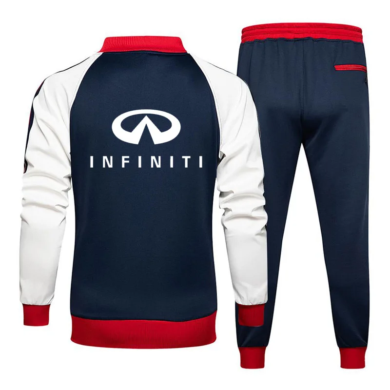 Casual Men's Zip Jacket Infiniti Car Logo Printing Spring Autumn High Quality Cotton Men's jacket + sports pants 2-piece set
Casual Men's Zip Jacket Infiniti Car Logo Printing Spring Autumn High Quality Cotton Men's jacket + sports pants 2-piece set