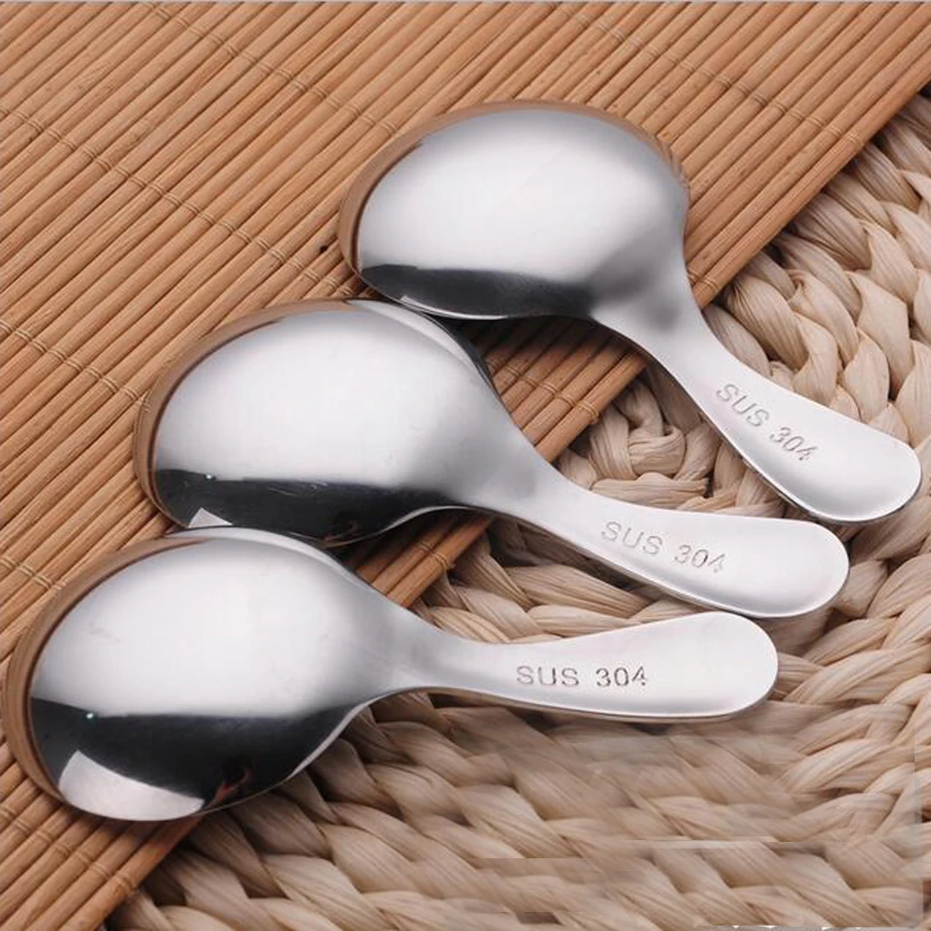 Creative 304 Stainless Steel Spoon for Coffee Sugar Sundae Kids Gift 9cm
Creative 304 Stainless Steel Spoon for Coffee Sugar Sundae Kids Gift 9cm