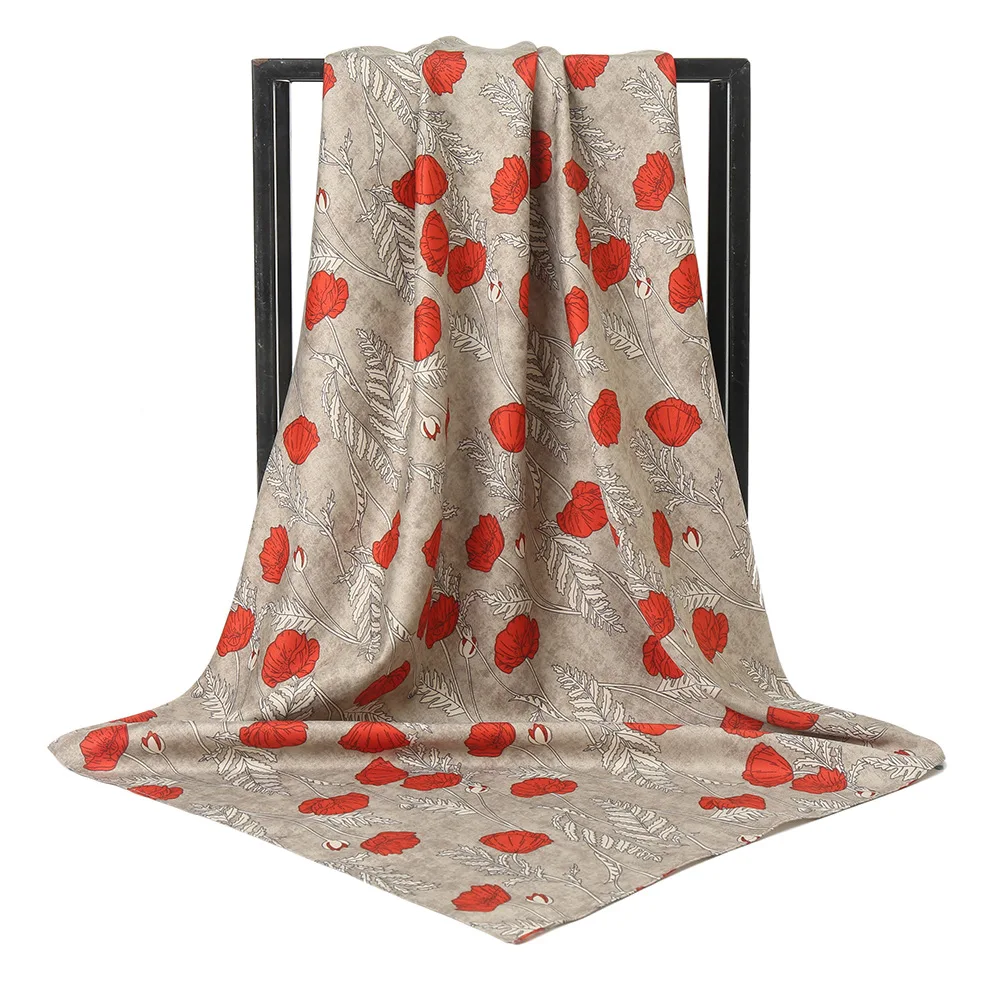 2021 new spring women scarf quality twill silk shawl fashion scarf headscarf beach sunscreen bag headscarf scarf 90cm*90cm
2021 new spring women scarf quality twill silk shawl fashion scarf headscarf beach sunscreen bag headscarf scarf 90cm*90cm