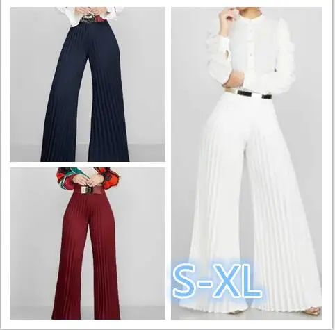 2022 Office Lady Pleated Wide Leg Pants Women Autumn Work Business Elegant Long Trousers Female Loose High Waisted Pants
2022 Office Lady Pleated Wide Leg Pants Women Autumn Work Business Elegant Long Trousers Female Loose High Waisted Pants