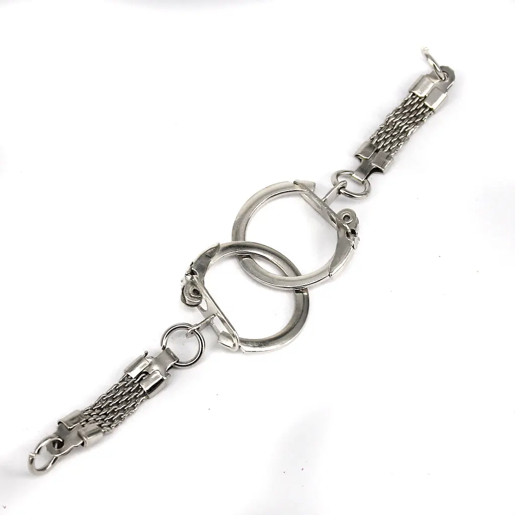 Lot Of 20pcs Clasp Keychain Bag Keychain Split With Chains - White
Lot Of 20pcs Clasp Keychain Bag Keychain Split With Chains - White