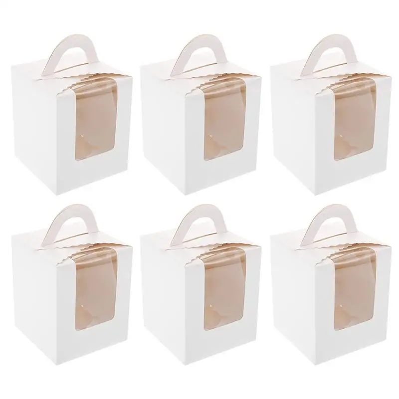 1 Set of Portable Cake Box Dessert Wrapping Box Muffin Box Wrapping Container
1 Set of Portable Cake Box Dessert Wrapping Box Muffin Box Wrapping Container