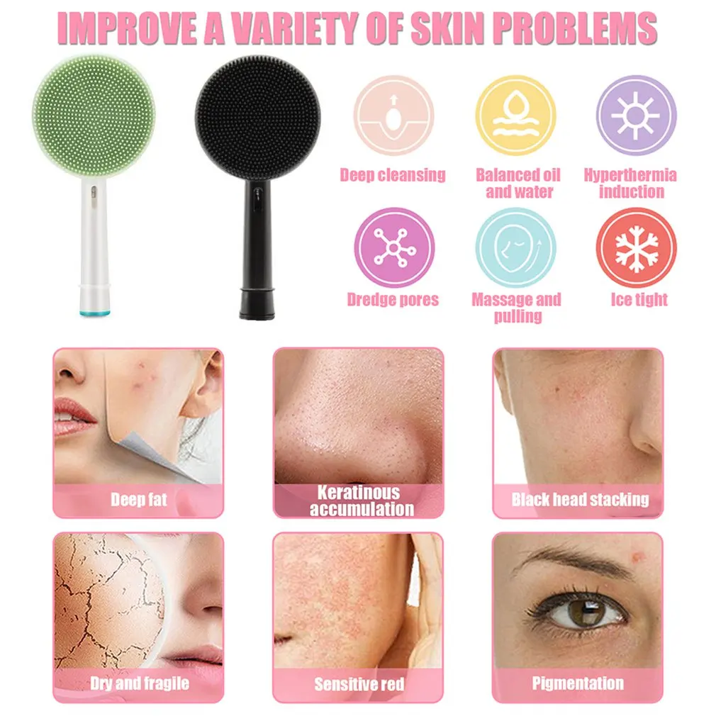 Силиконовая насадка для электрической зубной щетки Oral B
Силиконовая насадка для электрической зубной щетки Oral B