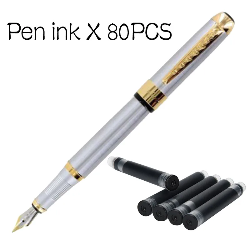 For JINHAO 80PCS Fountain Pen Ink Cartridge Refills Black And Blue 35ml Refills Length Fountain Pen Ink Cartridge Refills
For JINHAO 80PCS Fountain Pen Ink Cartridge Refills Black And Blue 35ml Refills Length Fountain Pen Ink Cartridge Refills