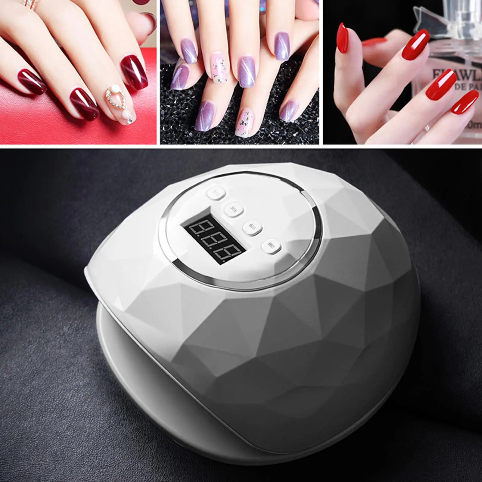 86W 39 LEDs 4 Gear Infrared Intelligent Induction UV Lamp Nail Polish Dryer
86W 39 LEDs 4 Gear Infrared Intelligent Induction UV Lamp Nail Polish Dryer