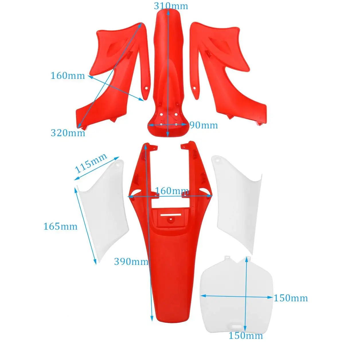 New 8pcs Plastic Fairing Body Kits For 47 49cc Engine 2 Stroke for Apollo for Orion Kids Dirt Pocket Bike Minimoto Parts
New 8pcs Plastic Fairing Body Kits For 47 49cc Engine 2 Stroke for Apollo for Orion Kids Dirt Pocket Bike Minimoto Parts