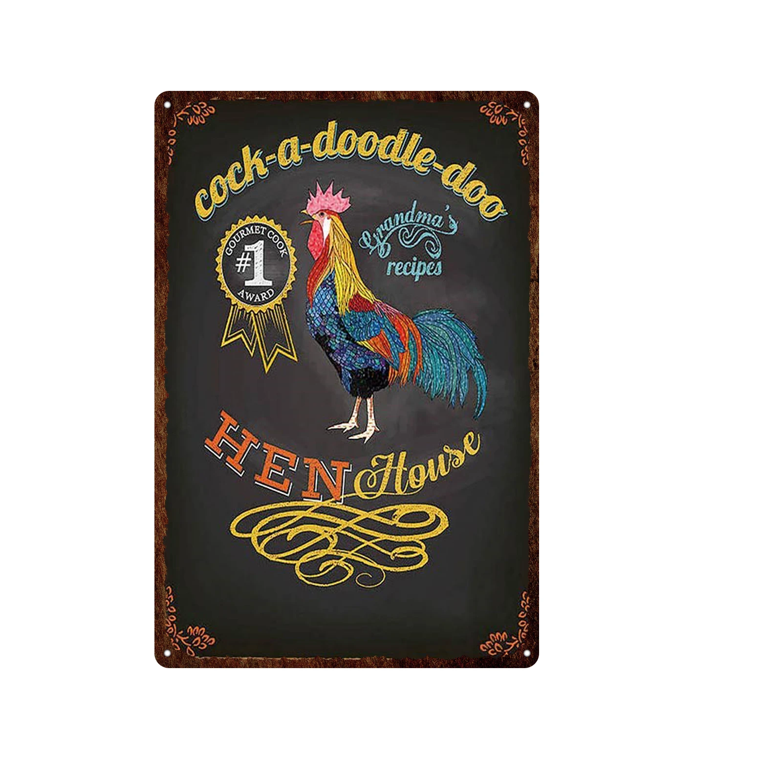 Farm Chicken Metal Plate Sign Farm Vintage Henhouse Decor Metal Sign Metal Poster Farm Decoration Vintage Wall Stickers Retro Pu 
Farm Chicken Metal Plate Sign Farm Vintage Henhouse Decor Metal Sign Metal Poster Farm Decoration Vintage Wall Stickers Retro Pu