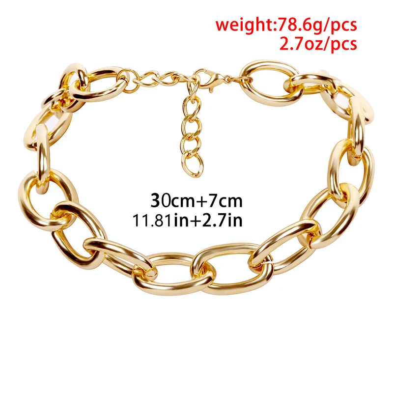 Chain On Neck Thick Massive Chains Choker Grunge Girl Chokers Goth Jewelry Kpop Aesthetics Decorations For Girls Accessories &
Chain On Neck Thick Massive Chains Choker Grunge Girl Chokers Goth Jewelry Kpop Aesthetics Decorations For Girls Accessories &
