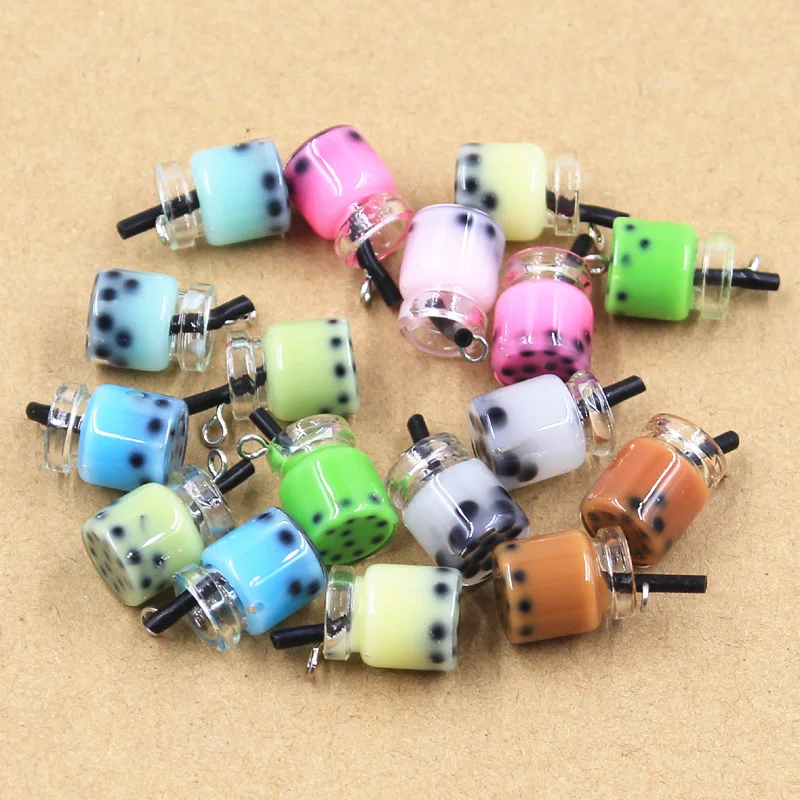 10pcs Charms Pearl Milk Tea 14x11x11mm Pendants Crafts Making Findings Handmade Jewelry DIY for Earrings Necklace
10pcs Charms Pearl Milk Tea 14x11x11mm Pendants Crafts Making Findings Handmade Jewelry DIY for Earrings Necklace