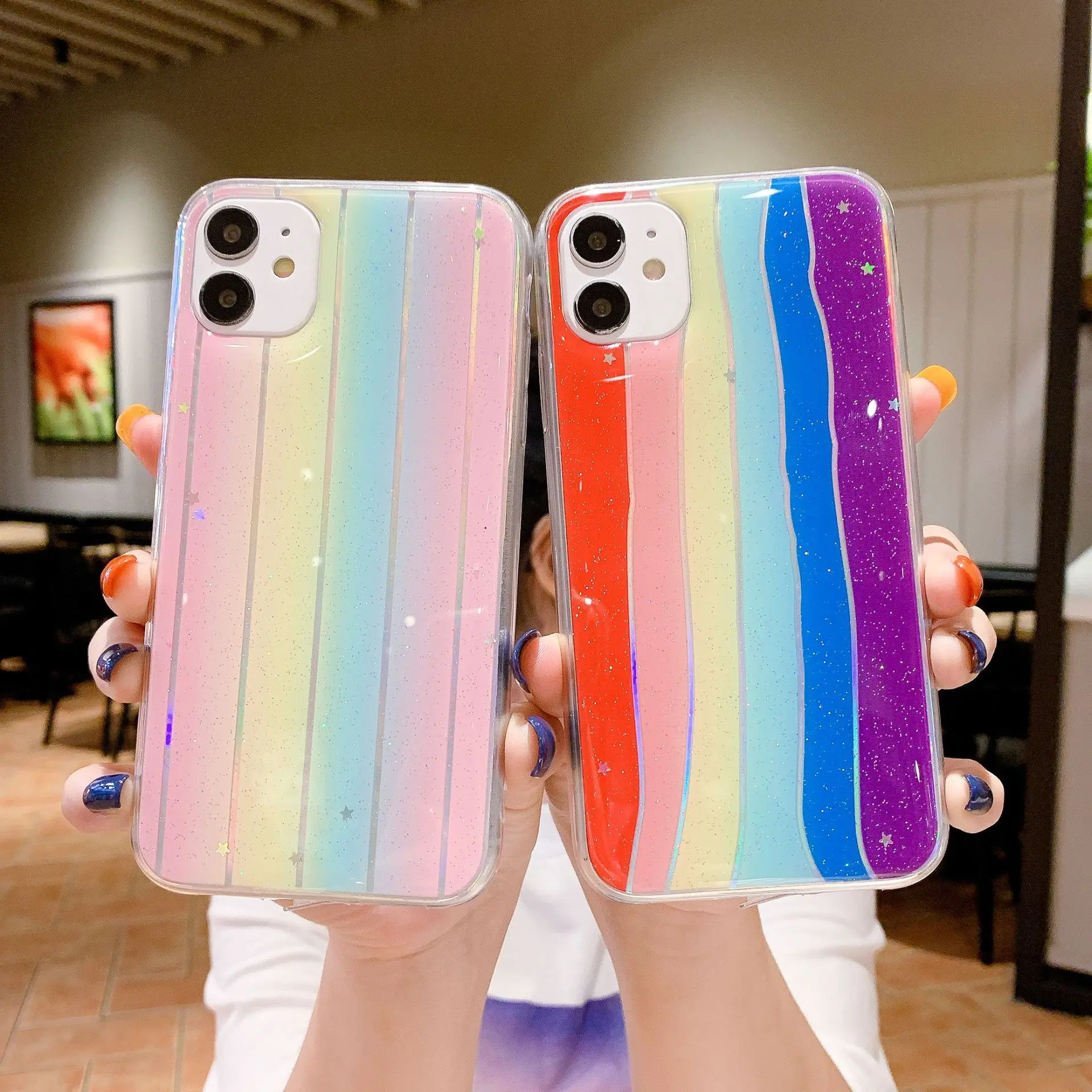 Suitable for Apple 12 mobile phone shell rainbow glitter iphone11Pro/xsMax Aurora Epoxy 7/8plus soft shell
Suitable for Apple 12 mobile phone shell rainbow glitter iphone11Pro/xsMax Aurora Epoxy 7/8plus soft shell