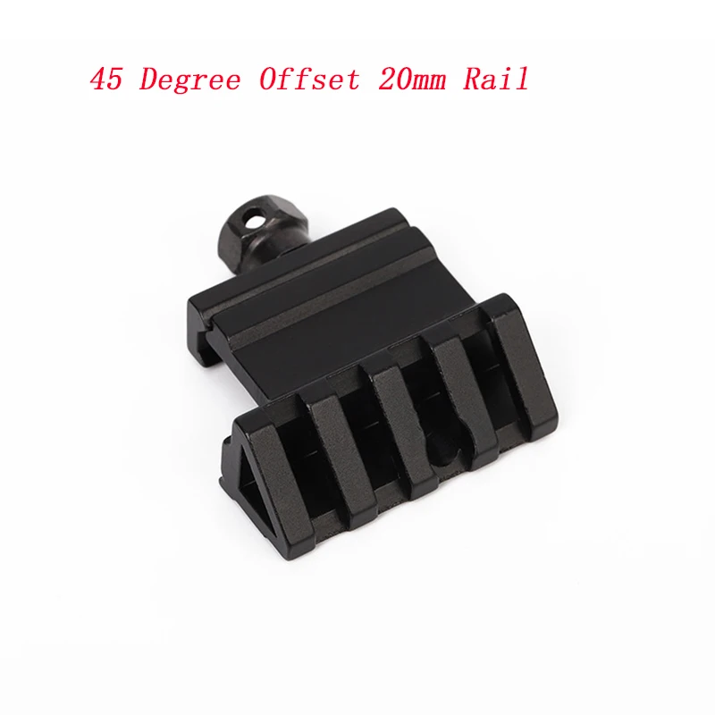 Hunting 45 Degree Offset Side Rail Adapter Laser Sight Scope Mount 4 Slot Airsoft AR15 Accessories 20mm Picatinny Weaver Rail
Hunting 45 Degree Offset Side Rail Adapter Laser Sight Scope Mount 4 Slot Airsoft AR15 Accessories 20mm Picatinny Weaver Rail