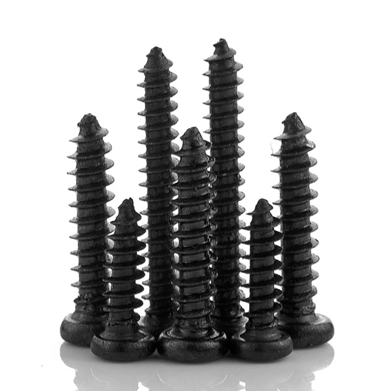 20pcs/lot M3 M4 4/6/8/10/12/14/16/18/20/25/30/35mm screw black carbon steel phillips round pan head tapping screw
20pcs/lot M3 M4 4/6/8/10/12/14/16/18/20/25/30/35mm screw black carbon steel phillips round pan head tapping screw