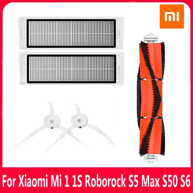 Robot Vacuum Cleaner Accessories For Xiaomi Mi 1 1S Roborock S5 Max S50 Mijia Vacuum Cleaner Hepa Filter Main Brush Side Brush
Robot Vacuum Cleaner Accessories For Xiaomi Mi 1 1S Roborock S5 Max S50 Mijia Vacuum Cleaner Hepa Filter Main Brush Side Brush