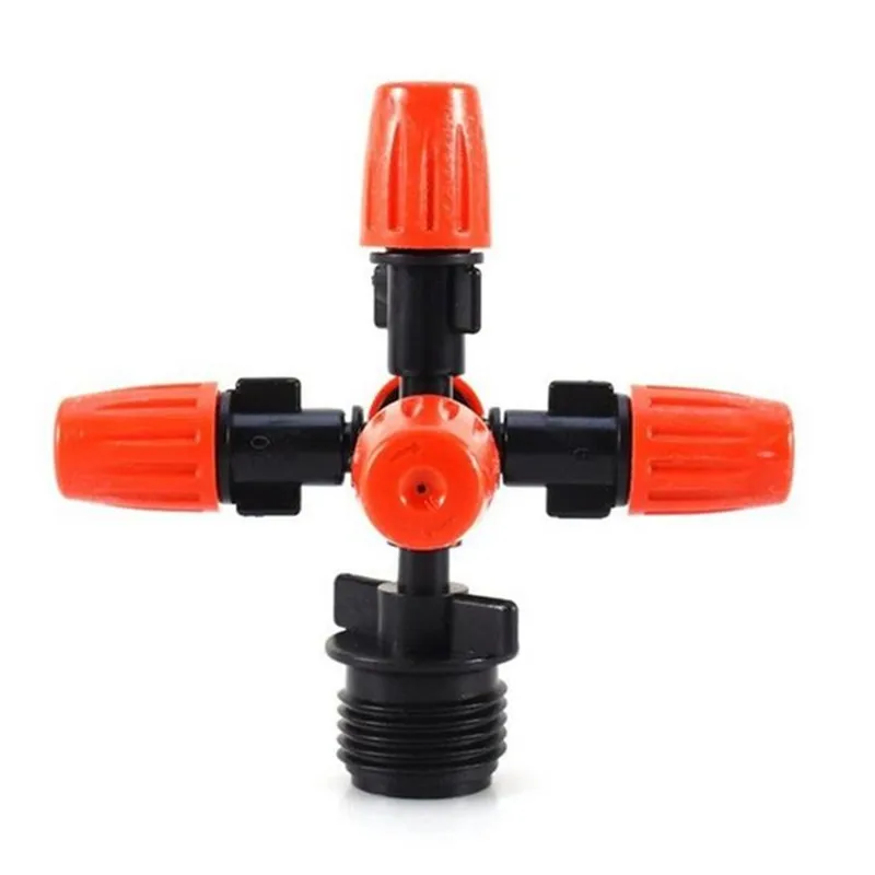 1/2 " 5-Head Atomization Nozzle Water Control Sprayer DIY Micro Drip Irrigation Plant Self Garden Mist Sprinkler
1/2 " 5-Head Atomization Nozzle Water Control Sprayer DIY Micro Drip Irrigation Plant Self Garden Mist Sprinkler