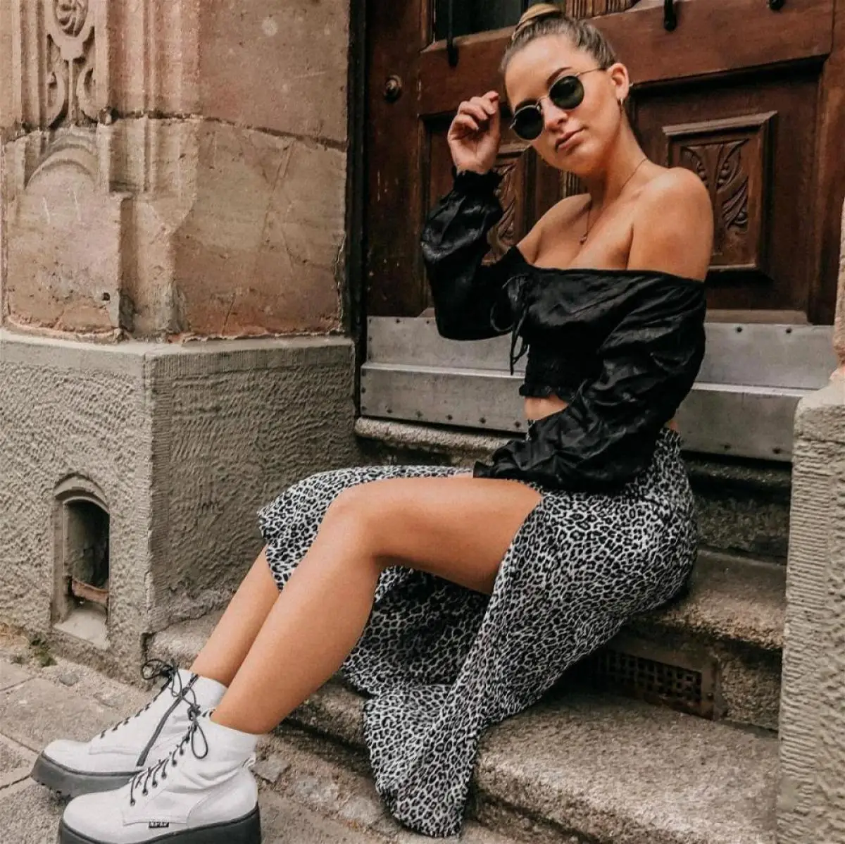 2021 New Summer Long Skirts Women Leopard/Floral Printed High Waist Split Skirt Casual Bohemian Skirt Female
2021 New Summer Long Skirts Women Leopard/Floral Printed High Waist Split Skirt Casual Bohemian Skirt Female