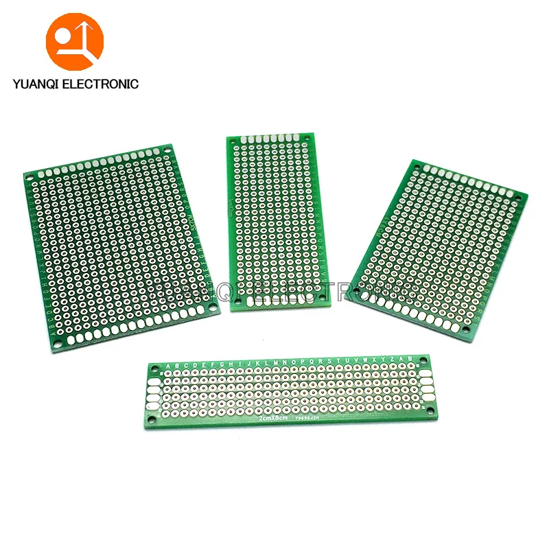 4 шт 5x7 4x6 3x7 2x8 см двухсторонний медный Прототип pcb универсальная плата |