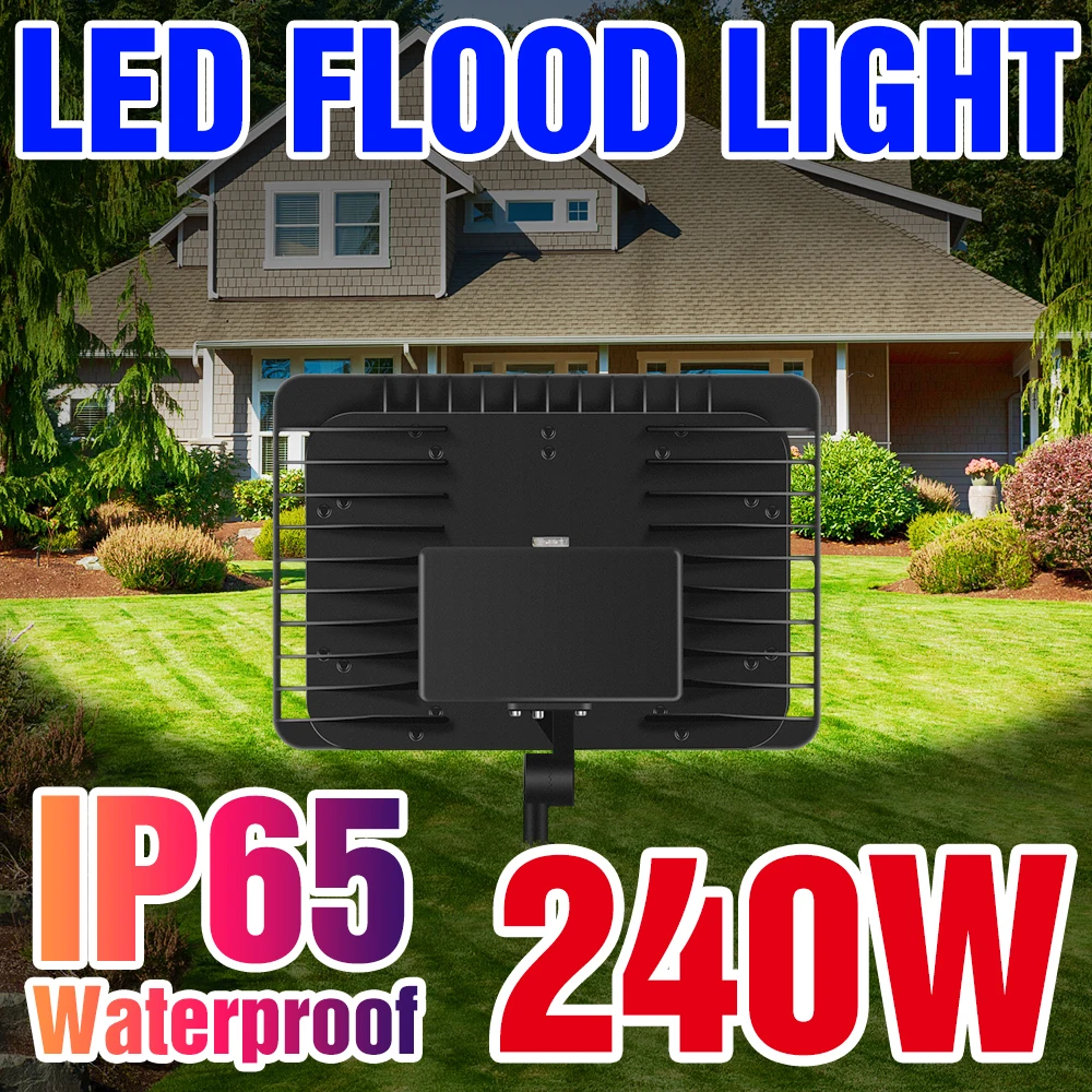 

LED Flood Lamp 220V Outdoor Spotlight LED Outdoor Light Bulb 50W 60W 80W 100W 120W 150W 200W 240W LED Lighting Street Light 2835