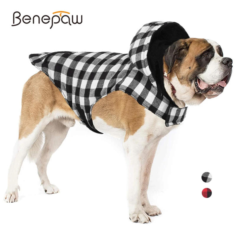 Benepaw Warm Classic Plaid Dog Jacket Pocket Autumn Winter Dog Clothing Puppy Fleece Pet Clothes Coat Easy To Put/take Off
Benepaw Warm Classic Plaid Dog Jacket Pocket Autumn Winter Dog Clothing Puppy Fleece Pet Clothes Coat Easy To Put/take Off