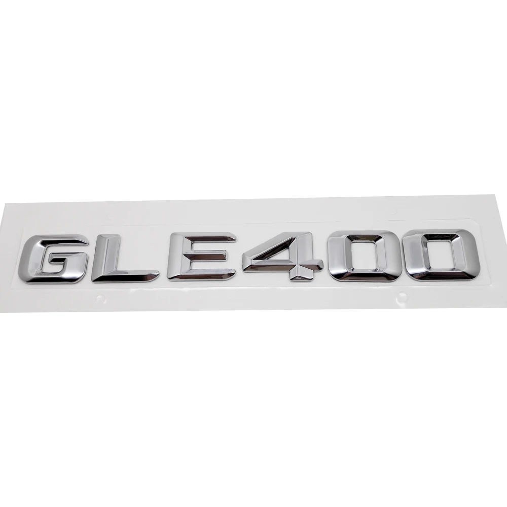 Metal and Plastic Car Rear Trunk Emblem Letter Badge Sticker for Mercedes Benz AMG GLE GLE320 GLE350 GLE400 W166 Accessories
Metal and Plastic Car Rear Trunk Emblem Letter Badge Sticker for Mercedes Benz AMG GLE GLE320 GLE350 GLE400 W166 Accessories
