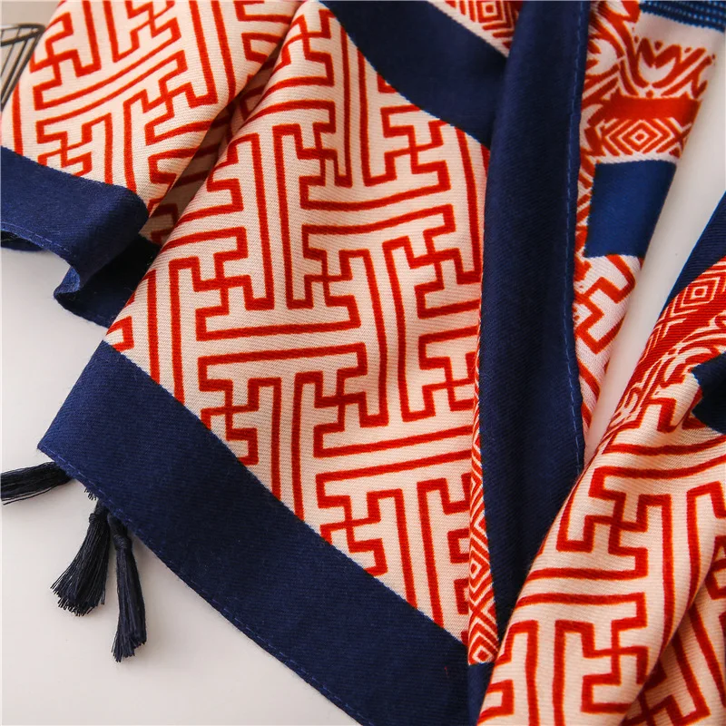 Navy/red Beach scarf luxury brand viscose big scarf hijab Bohemian printing shawl womens scarfs fashionable spring Wrap Gift
Navy/red Beach scarf luxury brand viscose big scarf hijab Bohemian printing shawl womens scarfs fashionable spring Wrap Gift