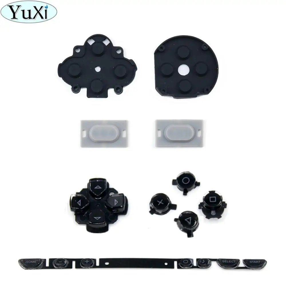 YuXi Conductive Rubber Button Switch L R ABXY Buttons Kit for sony for PSP1000 for PSP 1000 Game Console Repair Part
YuXi Conductive Rubber Button Switch L R ABXY Buttons Kit for sony for PSP1000 for PSP 1000 Game Console Repair Part