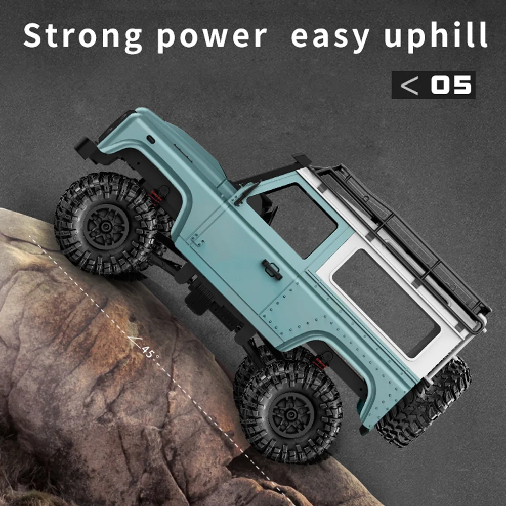 MN-D90 Rock Crawler 1/12 2.4G 4WD Remote Control Car 180 Motor High Speed Off Road Car RC Car Led Light RTR
MN-D90 Rock Crawler 1/12 2.4G 4WD Remote Control Car 180 Motor High Speed Off Road Car RC Car Led Light RTR