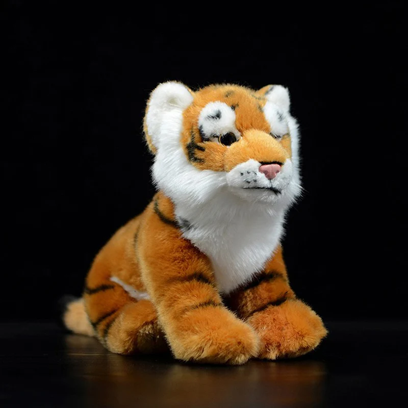 Cute Bengal Tiger Plush Toy Real Life Yellow Panthera tigris tigris Doll Soft Lifelike Stuffed Animal Simulation Kids Gift Model
Cute Bengal Tiger Plush Toy Real Life Yellow Panthera tigris tigris Doll Soft Lifelike Stuffed Animal Simulation Kids Gift Model
