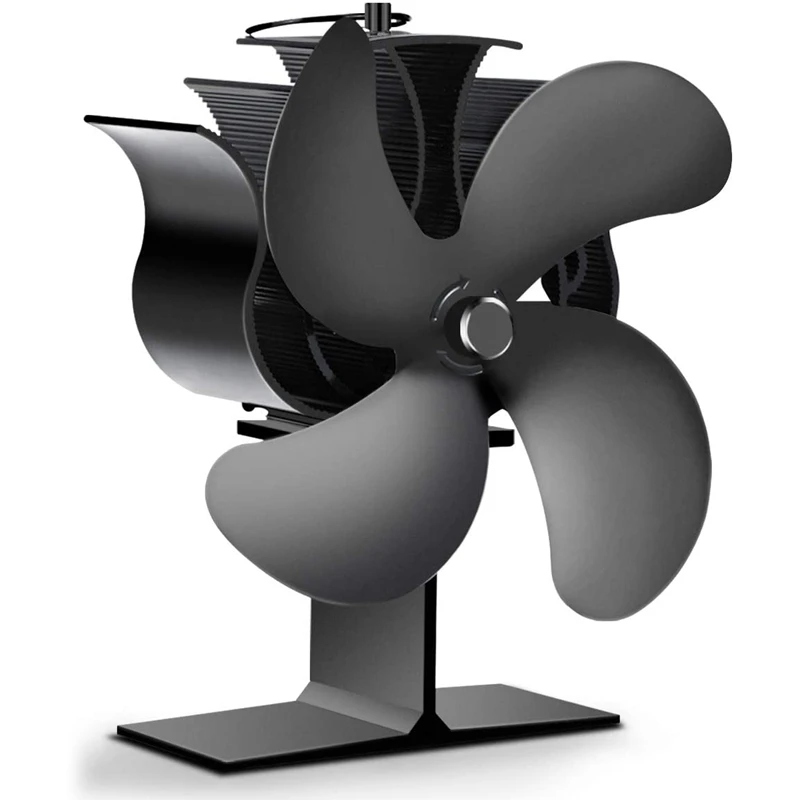 Heat Powered Stove Fan, 4-Blade Auto-Sensing Fireplace Fan For Wood/Log Burner/Fireplace,Efficient Wood Stove Fan
Heat Powered Stove Fan, 4-Blade Auto-Sensing Fireplace Fan For Wood/Log Burner/Fireplace,Efficient Wood Stove Fan