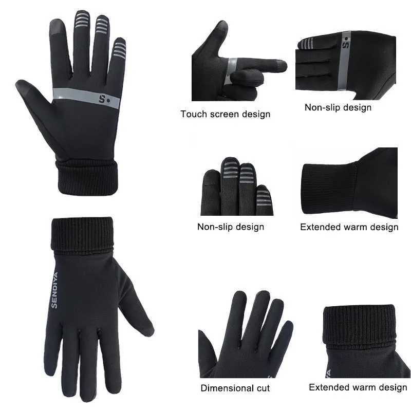 1 Pair Unisex Winter TouchScreen Gloves Soft Liner Thermal Walking Sports Running Mittens BMF88 
1 Pair Unisex Winter TouchScreen Gloves Soft Liner Thermal Walking Sports Running Mittens BMF88