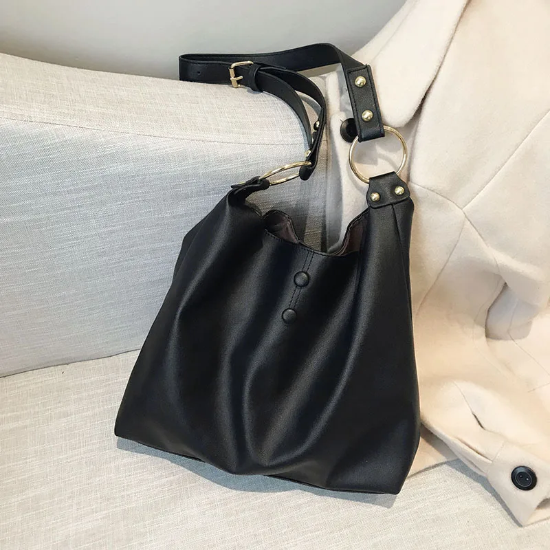 Вместительные женские сумки на плечо, повседневные сумки-тоуты из искусственной кожи, повседневные женские сумочки-мессенджеры, Хобо, 2021 
Вместительные женские сумки на плечо, повседневные сумки-тоуты из искусственной кожи, повседневные женские сумочки-мессенджеры, Хобо, 2021