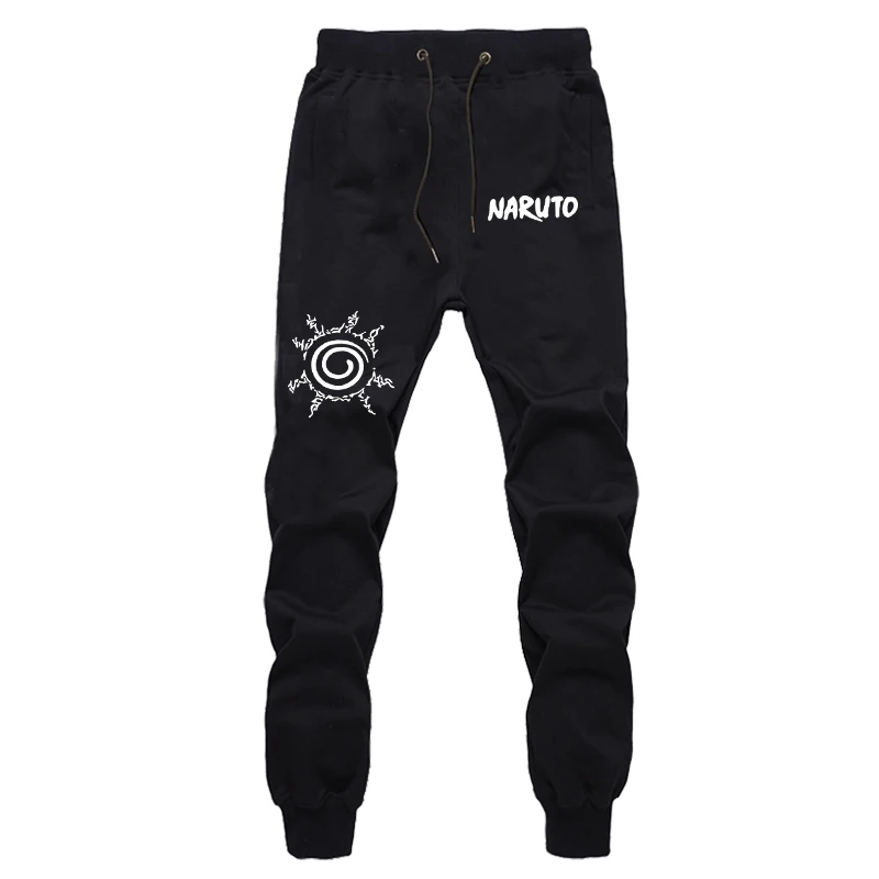 NARUTO Sports Pants Jogger Trousers Women/Men Casual Cotton Unisex Long | Мужская одежда