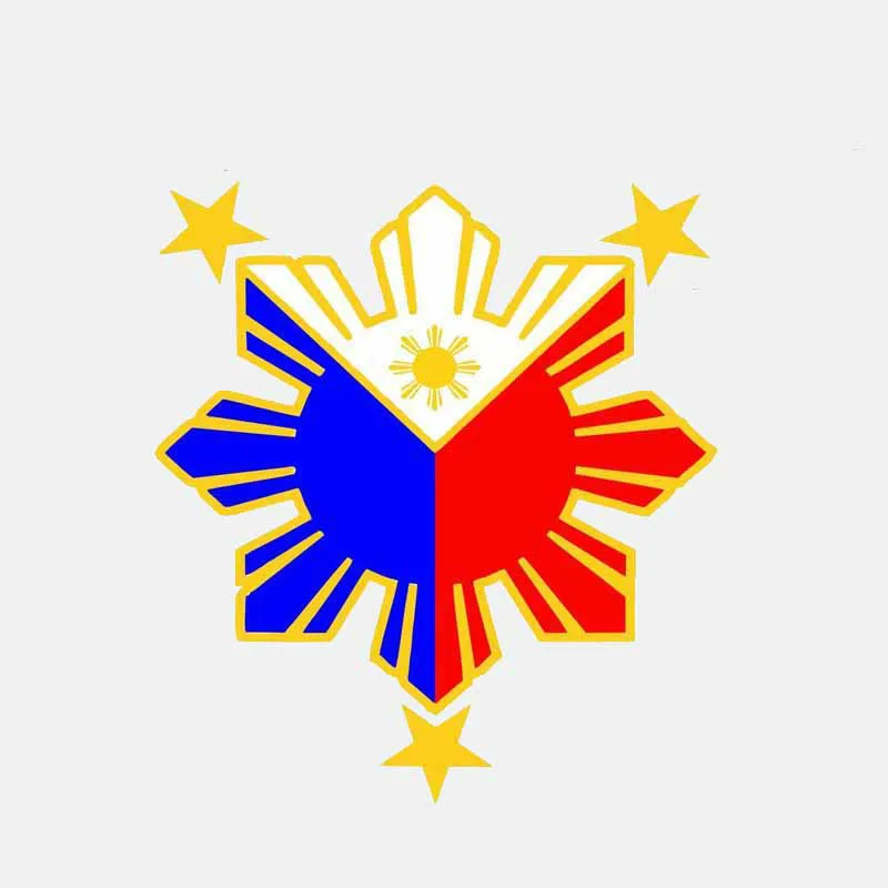 Creativity Philippines Flag Nautical Star Cover Scratch Bodywork Car Stickers Decal Sunscreen Suv Interior KK14*13cm
Creativity Philippines Flag Nautical Star Cover Scratch Bodywork Car Stickers Decal Sunscreen Suv Interior KK14*13cm