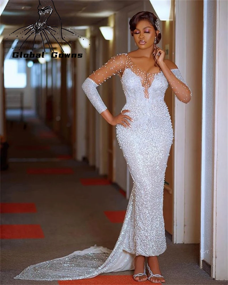 White African O Neck Evening Dress 2021 Elegant Beaded Appliques Party Dresses For Women Vestidos De Noche
White African O Neck Evening Dress 2021 Elegant Beaded Appliques Party Dresses For Women Vestidos De Noche