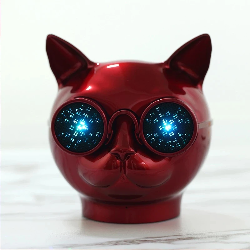 Bluetooth Speaker CatHead Mini Column Subwoofer Handsfree Column Subwoofer with Mic TF FM Radio Super Bass USB AUX Music Center
Bluetooth Speaker CatHead Mini Column Subwoofer Handsfree Column Subwoofer with Mic TF FM Radio Super Bass USB AUX Music Center