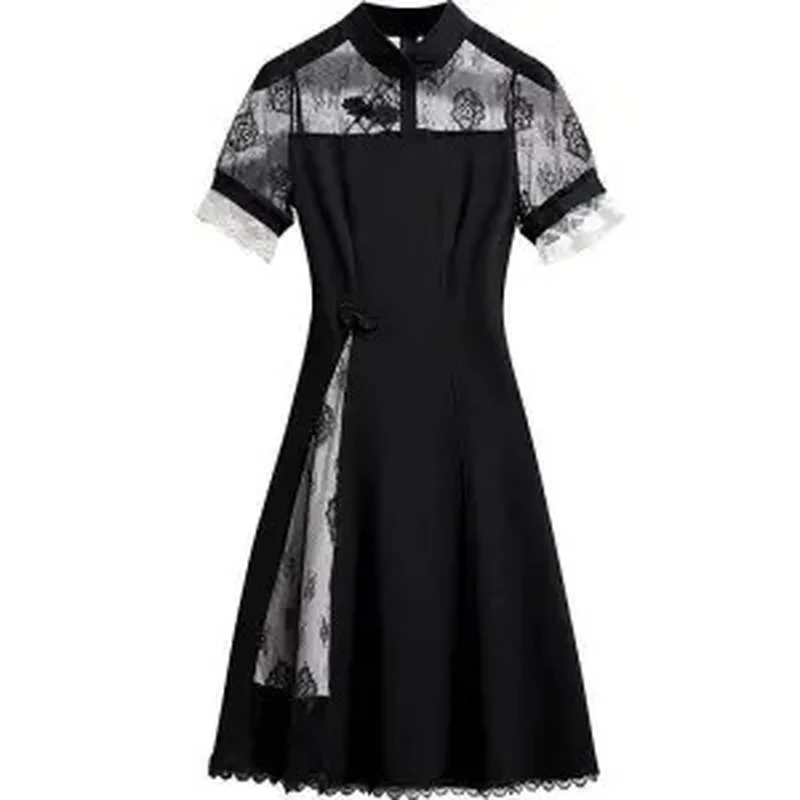 Women 2021 Spring Embroidery Inverted Big Sleeve Cheongsam Young Daily Wearable Dress Vestido De Mujer Femme Robe
Women 2021 Spring Embroidery Inverted Big Sleeve Cheongsam Young Daily Wearable Dress Vestido De Mujer Femme Robe